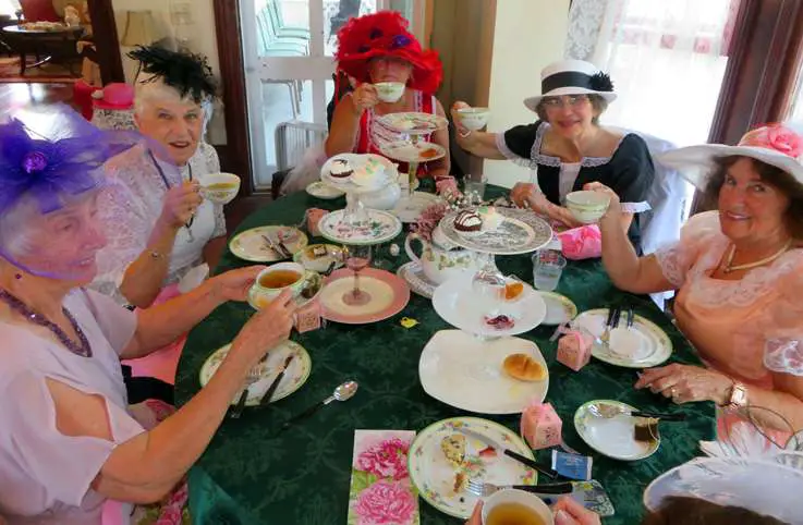 High tea party for international women's day