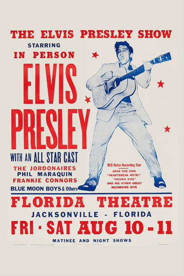 poster for Elvis Theme Day