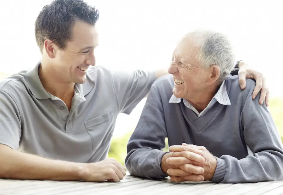 Father and Son in father's day