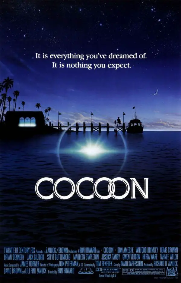 Cocoon film banner for movie night