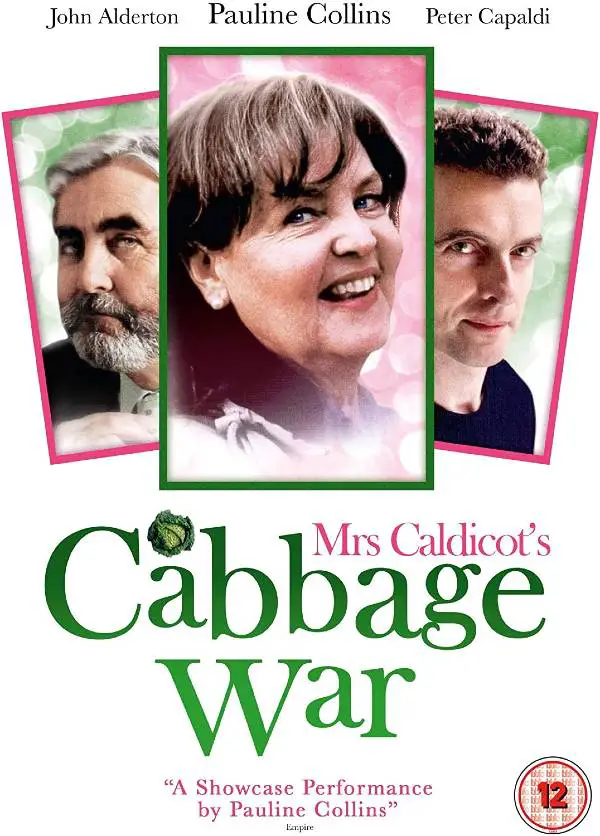 Mrs. Caldicot's Cabbage War film banner for movie night