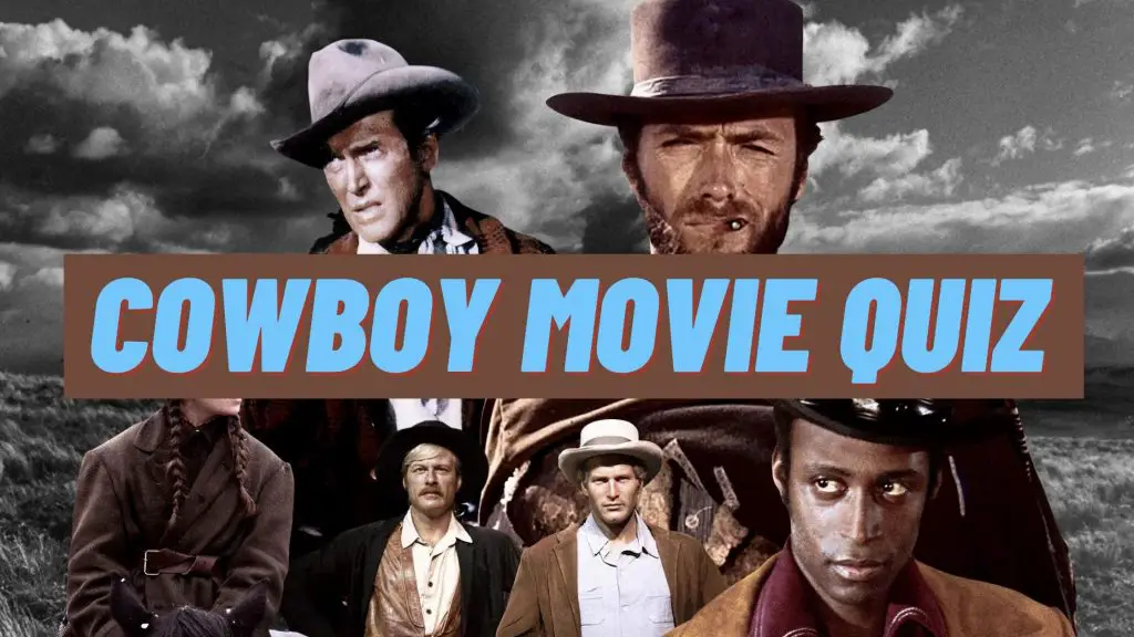 Cowboy movie quiz banner