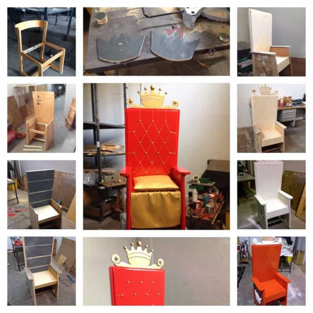 Queen's throne DIY