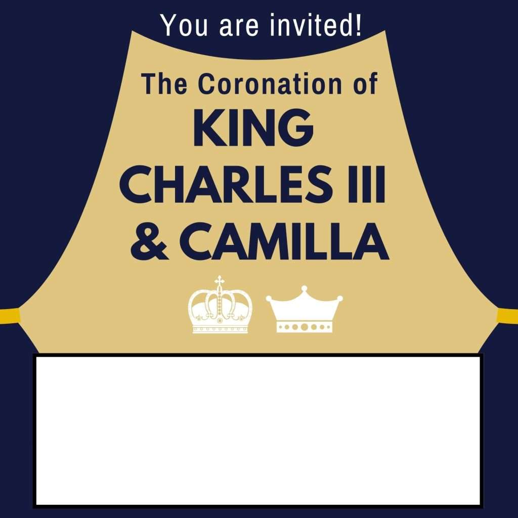 Coronation Day Invitation Template 