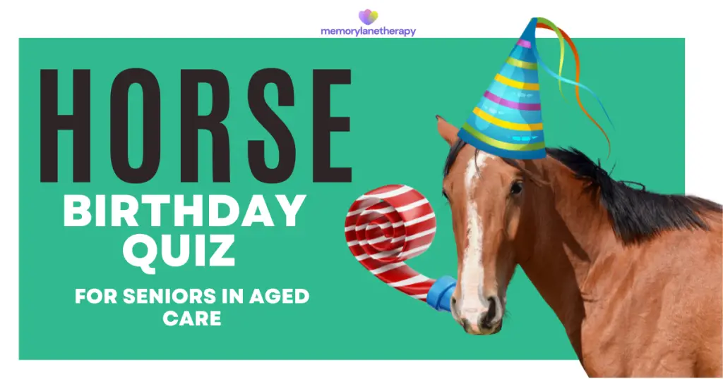 Horse Birthday Quiz