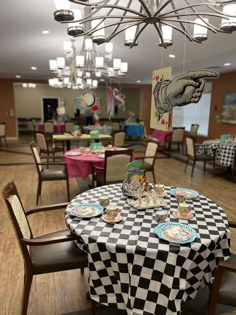 Decorations for Mad Hatter's Tea Party