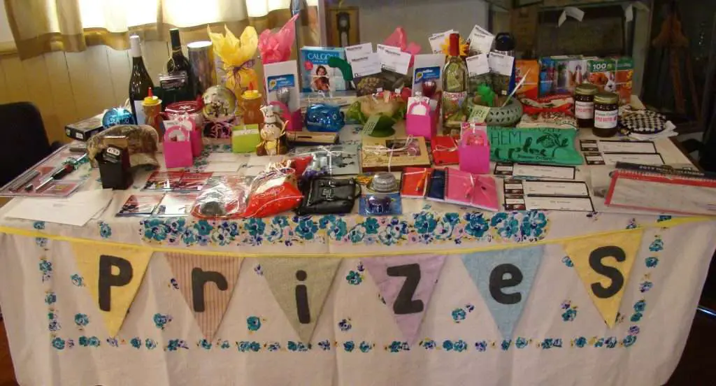 prizes for the activity
