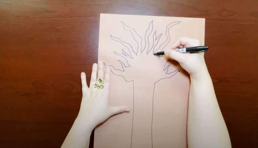 Drawing Gratitude Tree