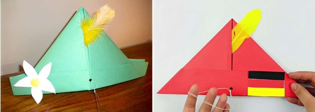 Personalized German Airplane Hat Craft