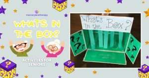 Senior Activity Box What's in the Box? A Game Activity for Seniors