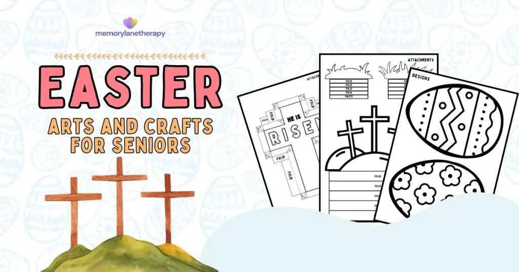 Easter Arts and Crafts for Seniors Banner