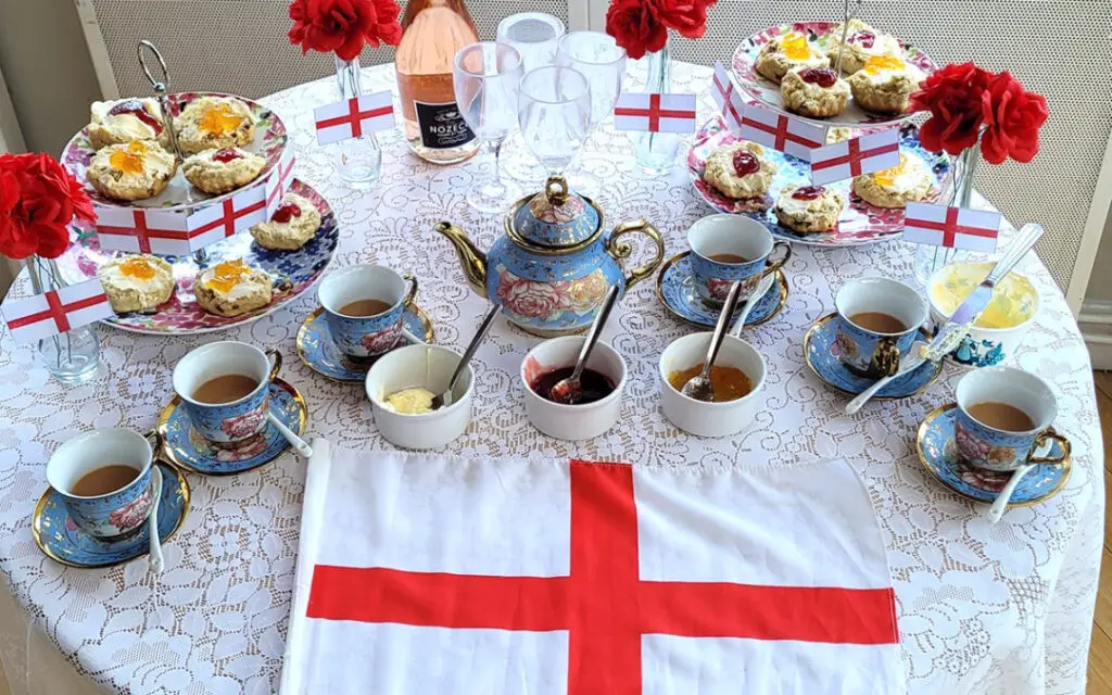 Saint George's Day themed Tea Time