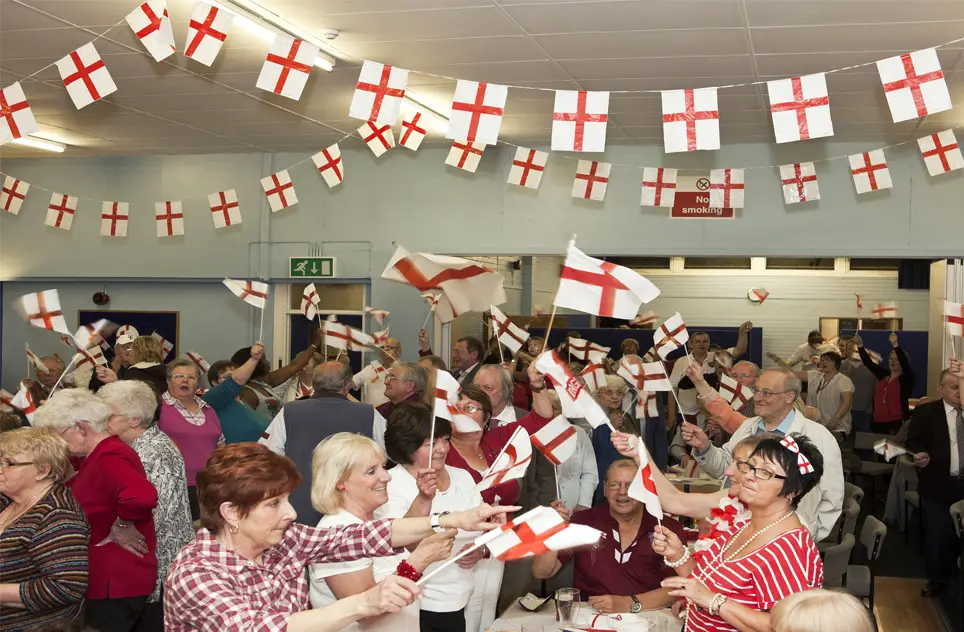 Party with Saint George's Day Decorations