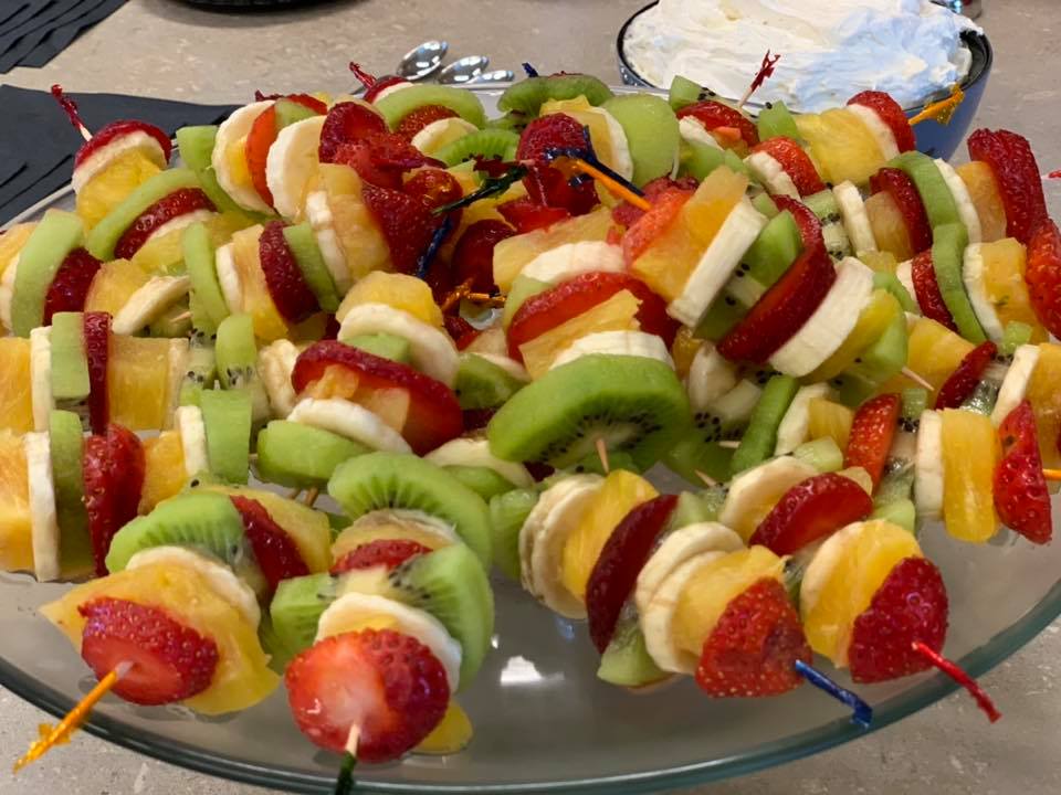 a fruity snack