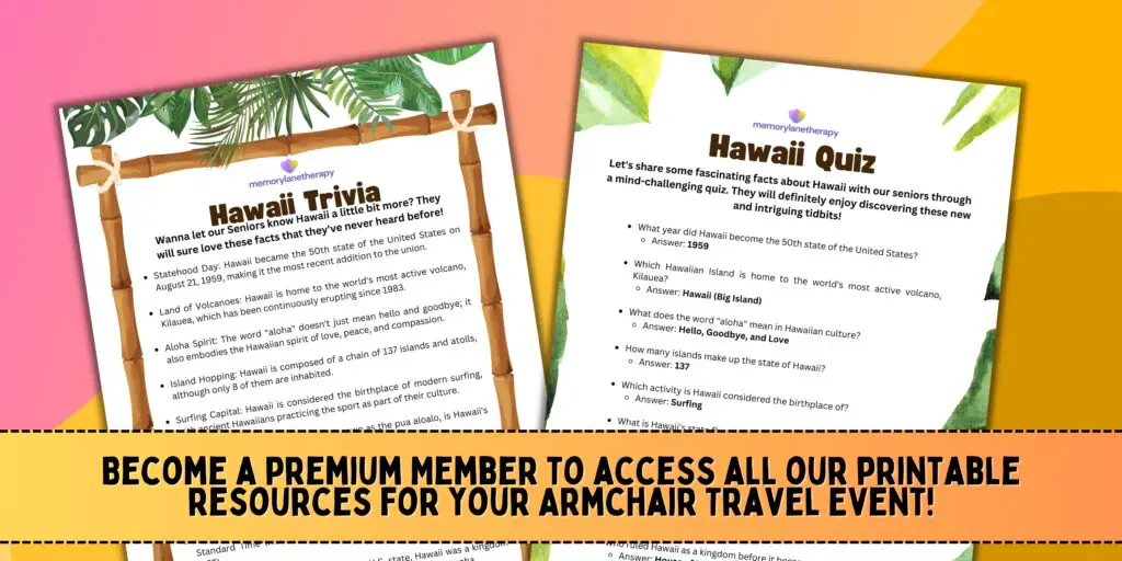 Hawaiian Trivia and Quiz Banner