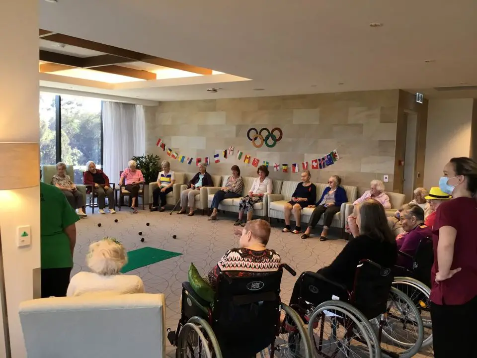 Olympics in aged care opening ceremony