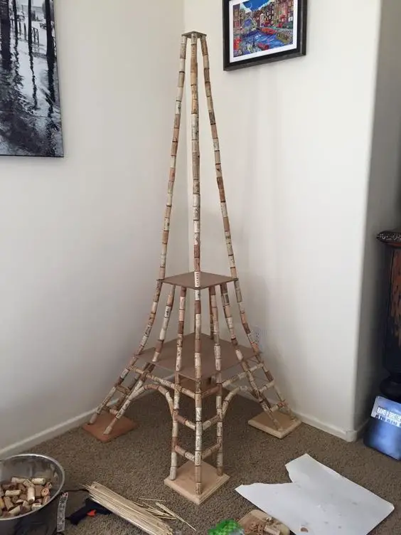 Eiffel tower decoration