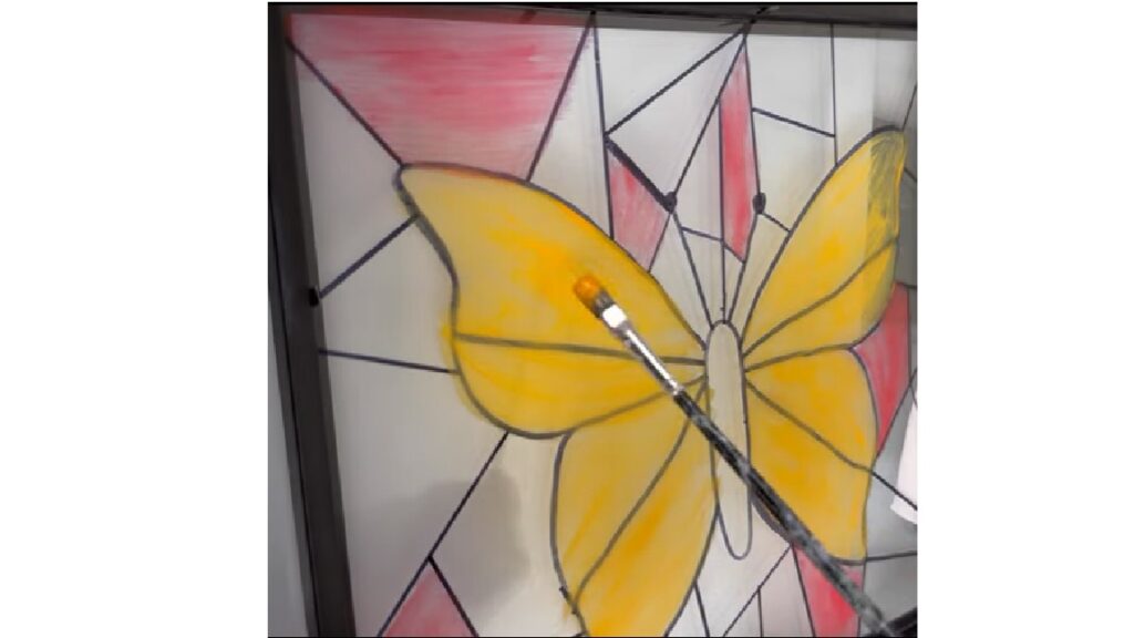 coloring stained glass