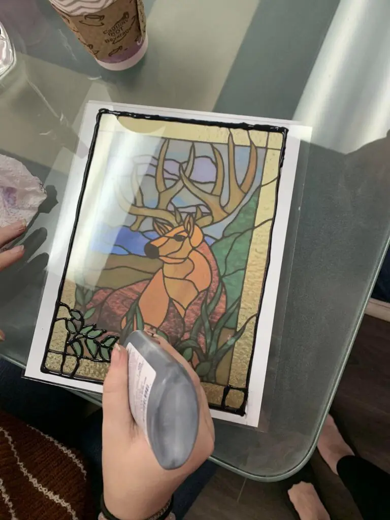 Faux Stained Glass Output