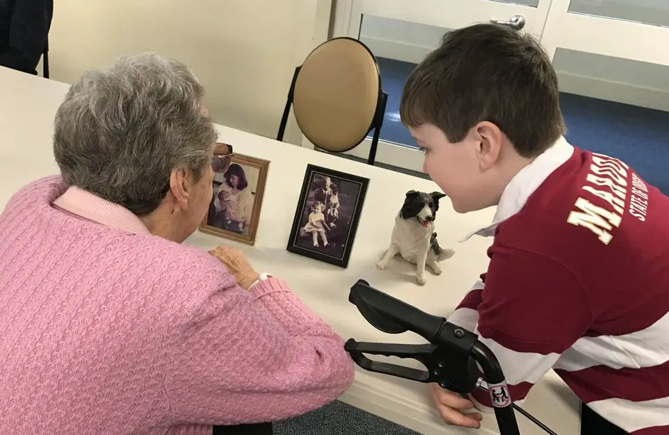 Seniors recalling their childhood treats