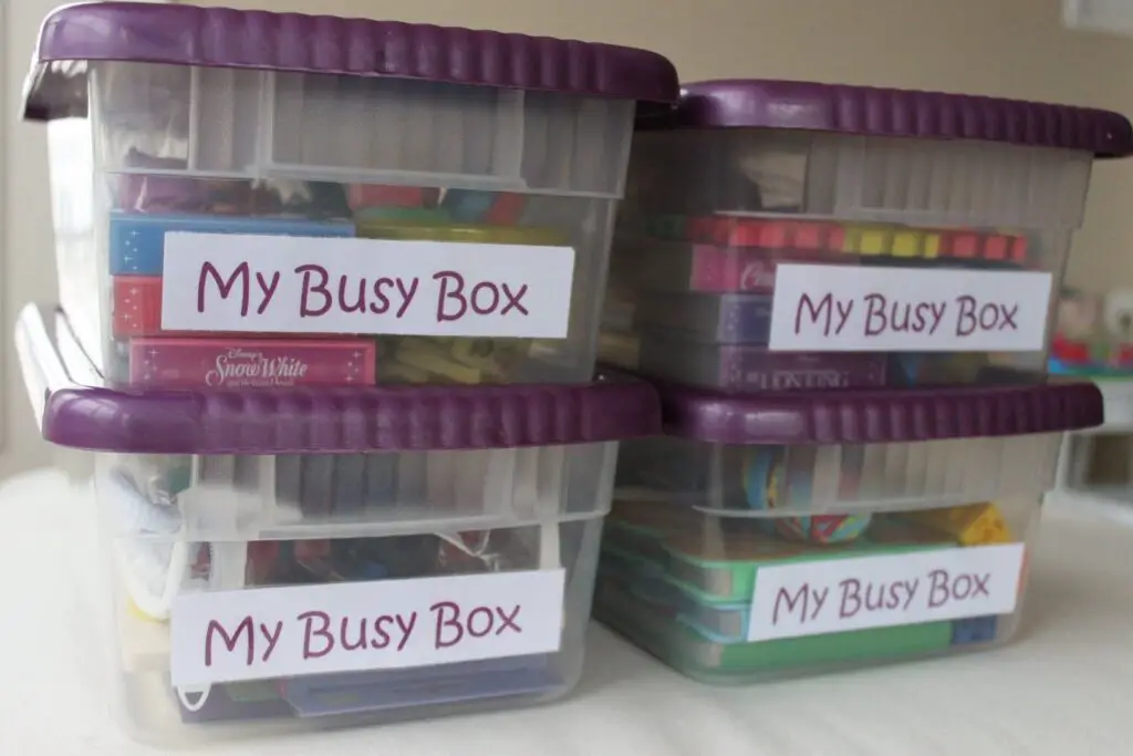 busy box in aged care