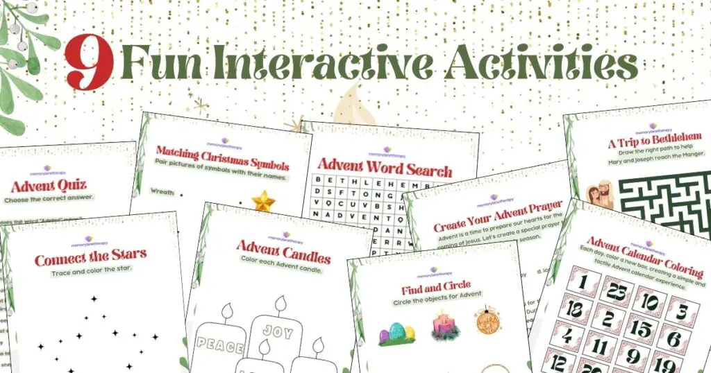 Advent Activity Book Graphic