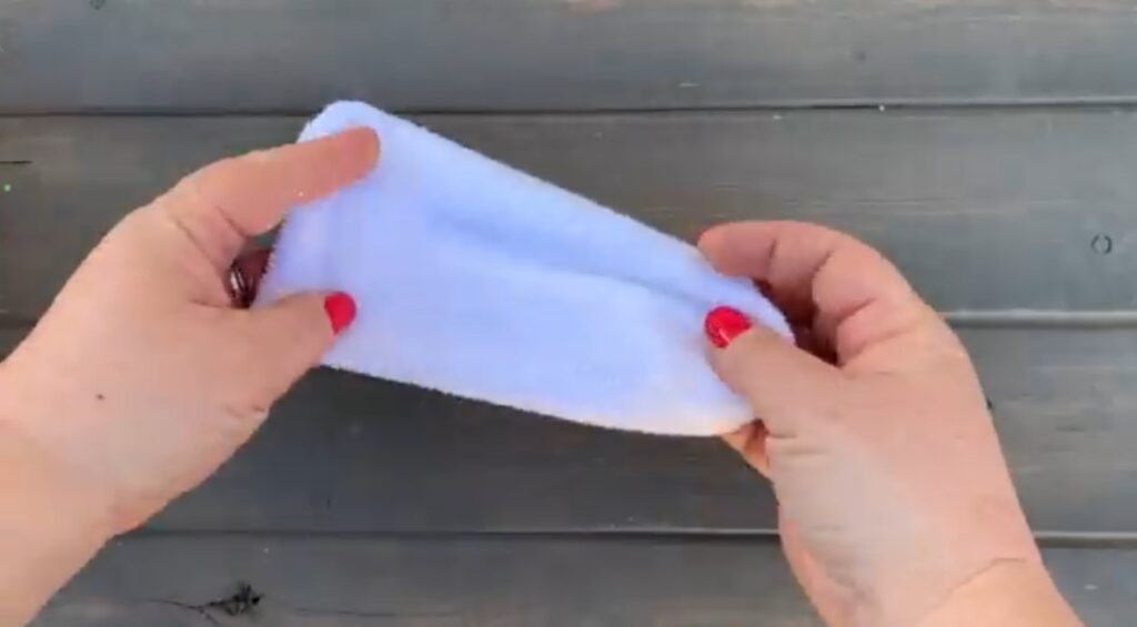 turning sock inside-out