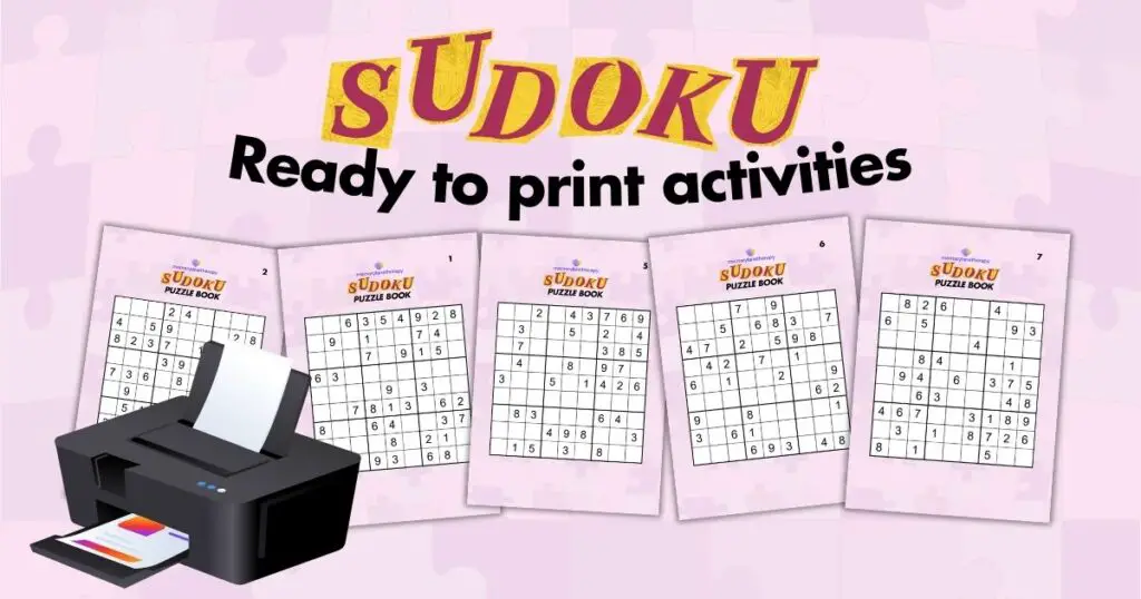 Sudoku Puzzle Book for Seniors graphic 1