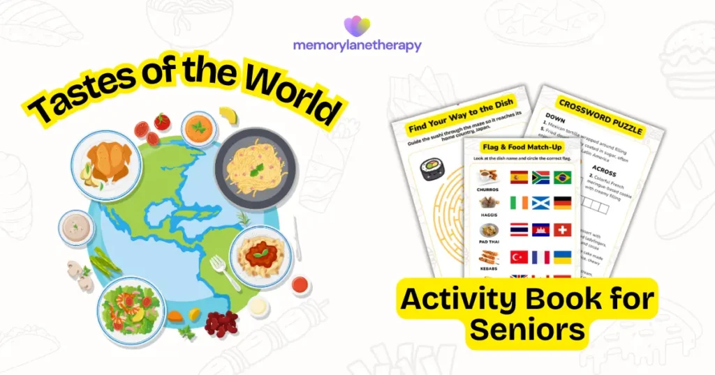 taste of the world for seniors activity