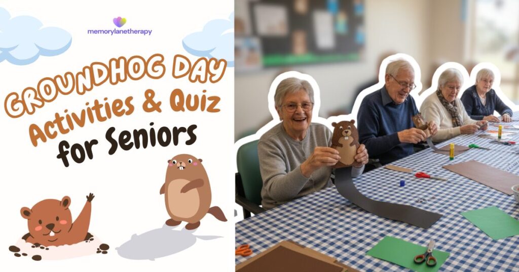 Groundhog Day Activities & Quiz for Seniors