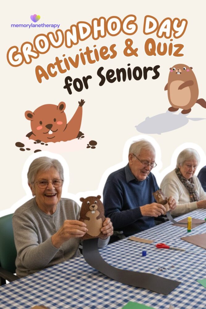 Groundhog Day Activities & Quiz for Seniors