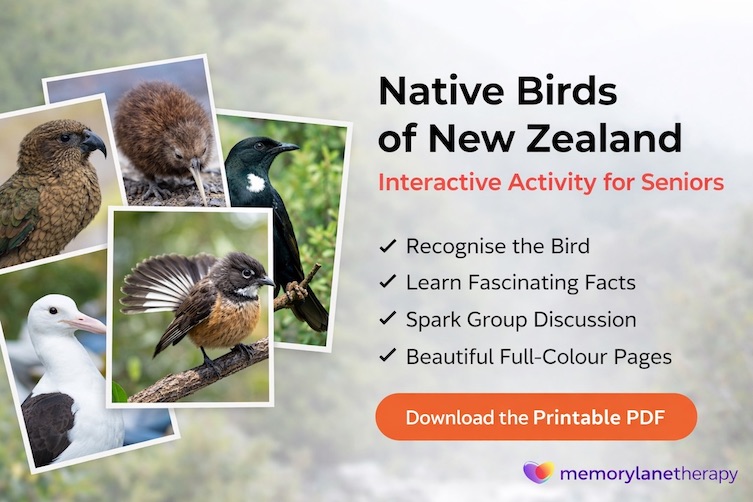 samples of a new zealand birds quiz