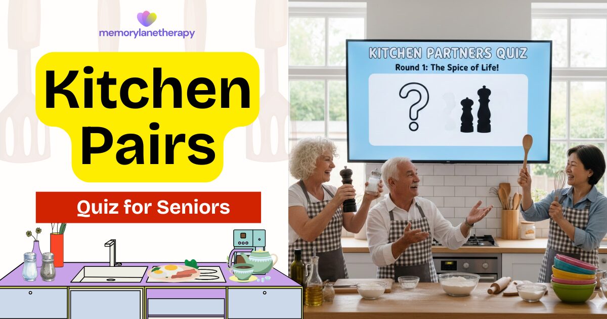 kitchen pair quiz