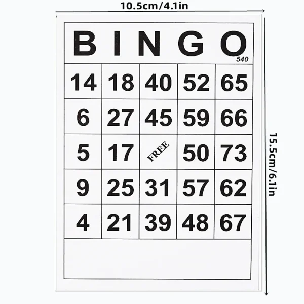 Bingo card for seniors 1 elderly group playing bingo game