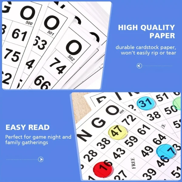 Bingo card for seniors 4 Bingo card for seniors 4