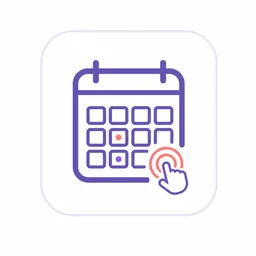 Interactive calendar builder illustration