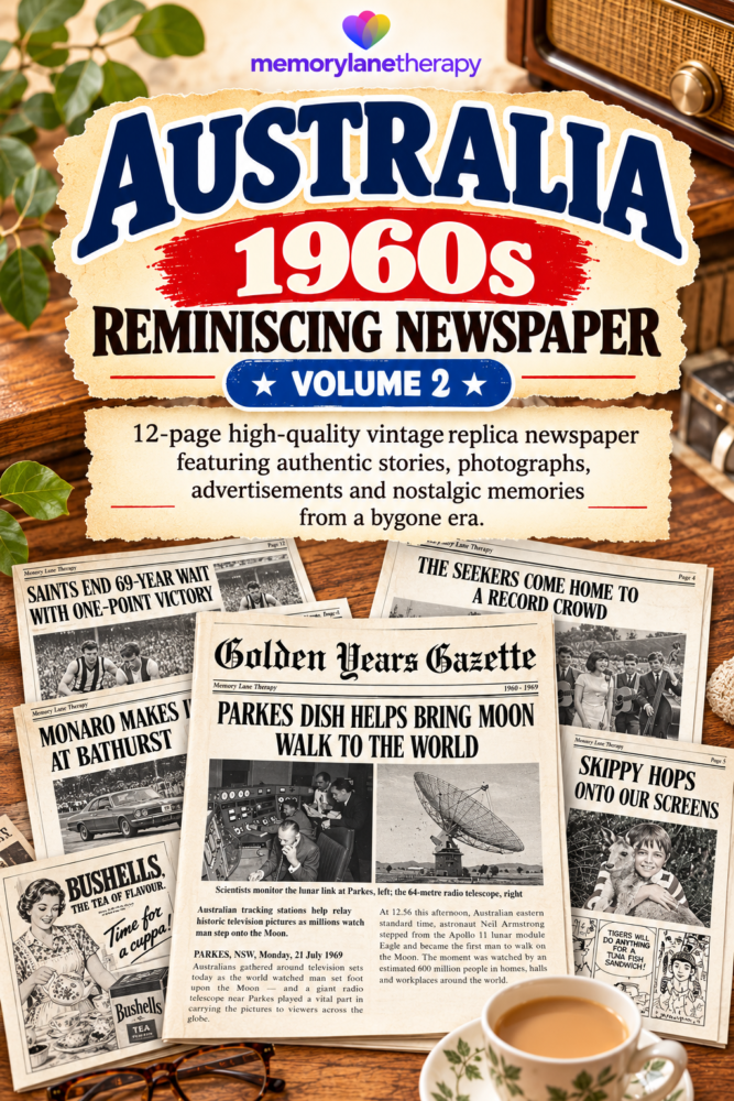 Australia 1960s Reminiscing Newspaper Volume 2 Golden Years Gazette